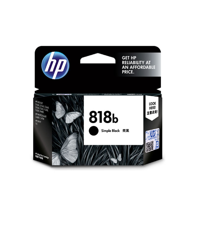 HP Cartridge 818 Black, Colour